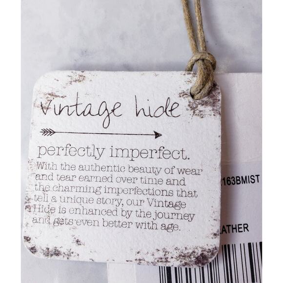 NWT HOBO Kimi Wristlet Wallet & Card Holder Vintage Hide Leather in Blue Mist - Picture 3 of 15